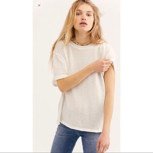 Free People -We the Free- Cassidy tee💁🏻‍♀️